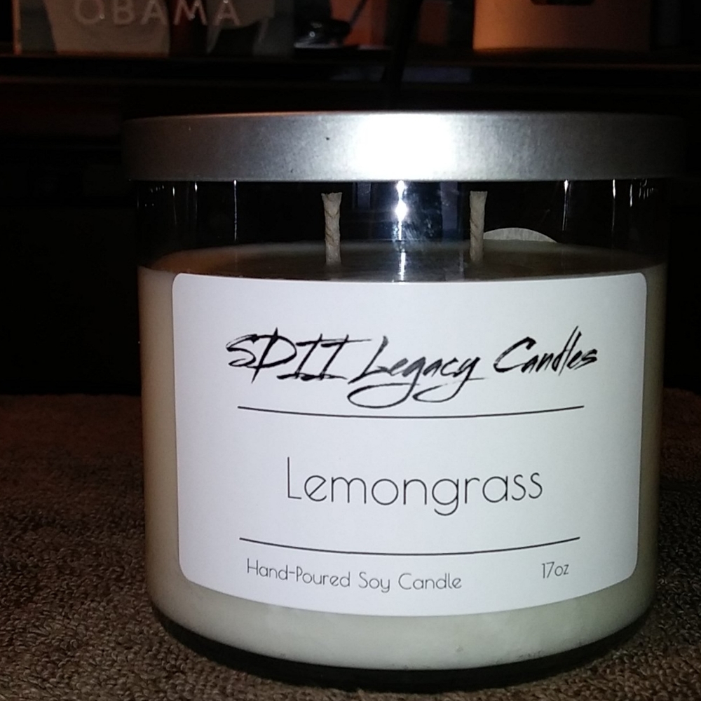SDII Lemongrass Candles (2 in a set)